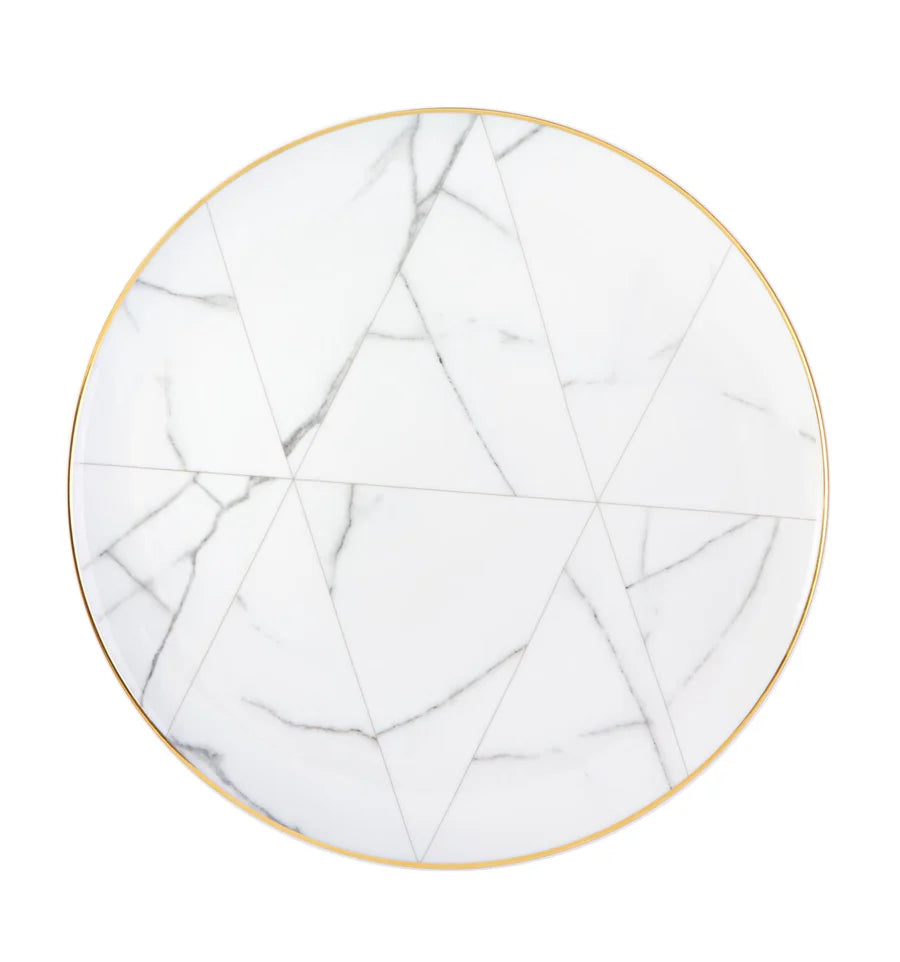 Dinner Plate Carrara (Last one)