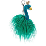 Fancy Peacock Bag Charm Jellycat