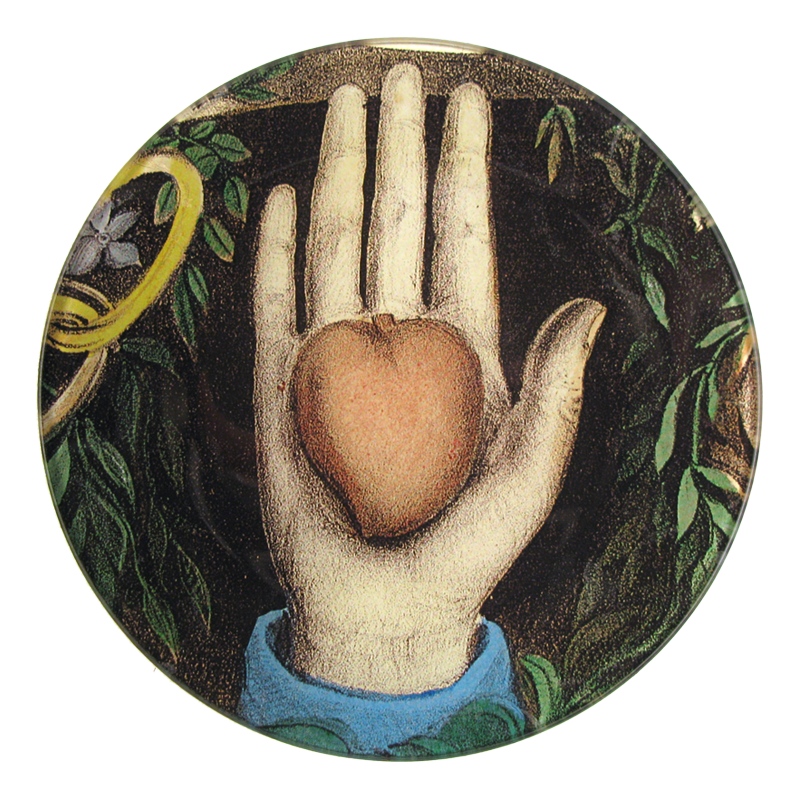 Heart in Hand Plate