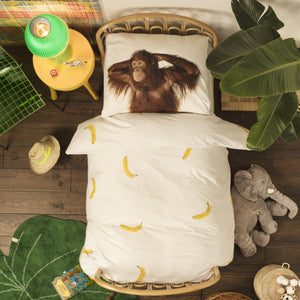 Banana Monkey duvet cover