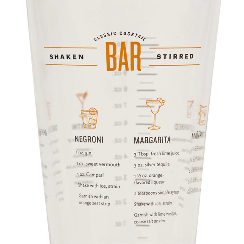 Skye Cocktail Recipe Shaker (Gold)
