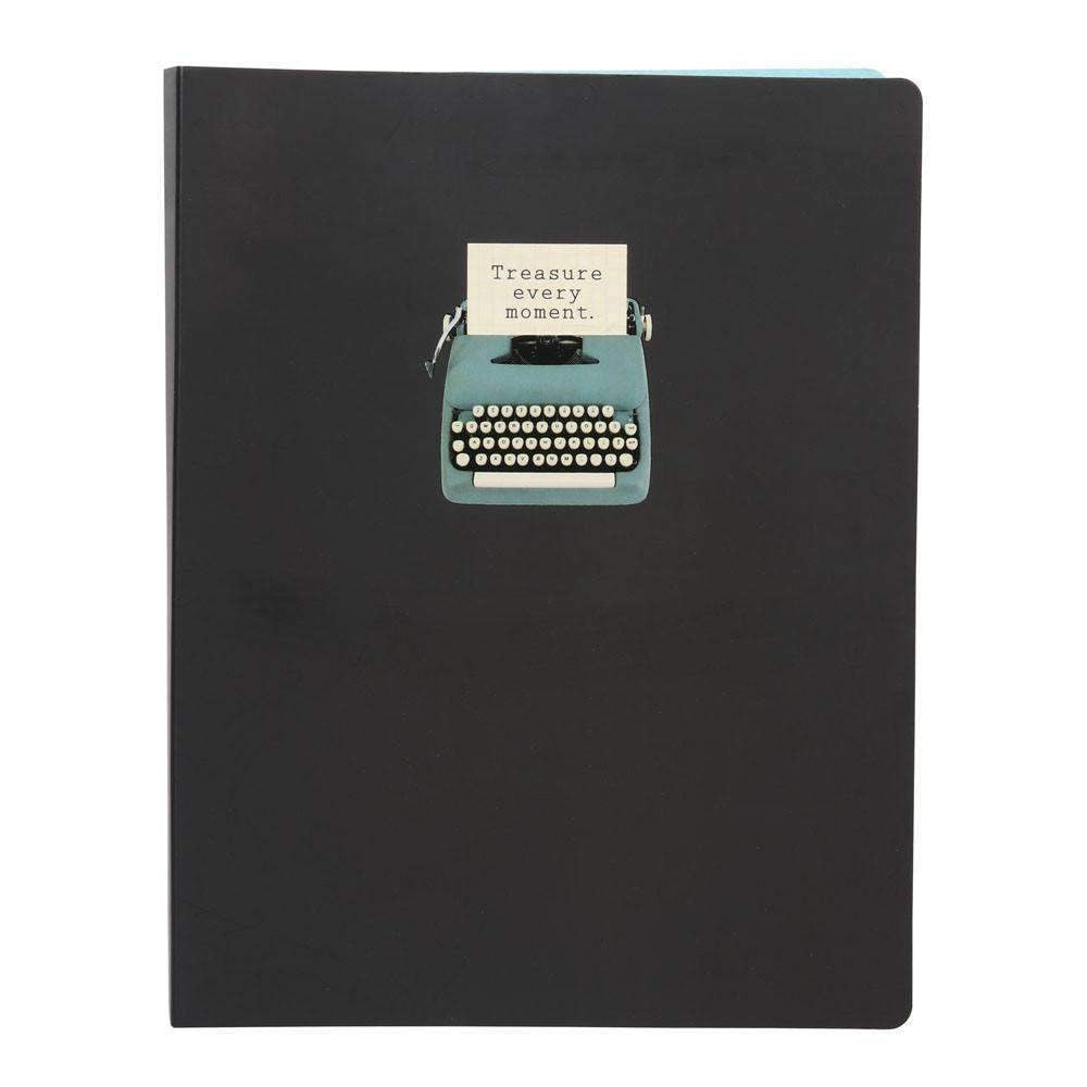 Phat Dog Vintage Typewriter Deluxe Spiral Notebook