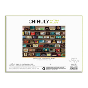 Chihuly Vintage Radios 1000 Piece Jigsaw Puzzle